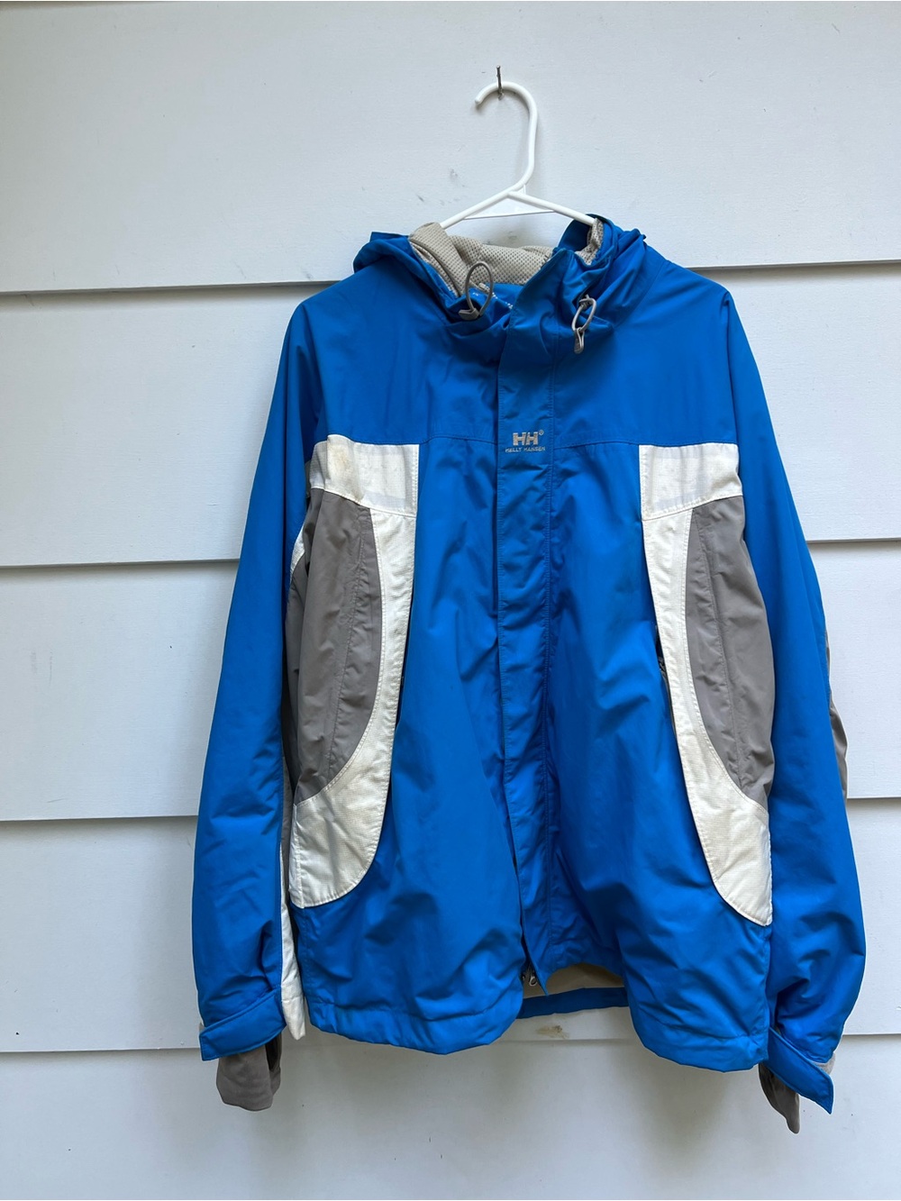 Helly Hansen Blue Men's Hooded Ski Jacket